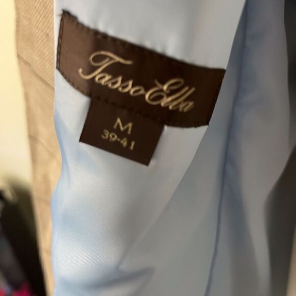 NWT Tasso Elba Linen Sport Coat, Size Medium - Picture 5 of 9